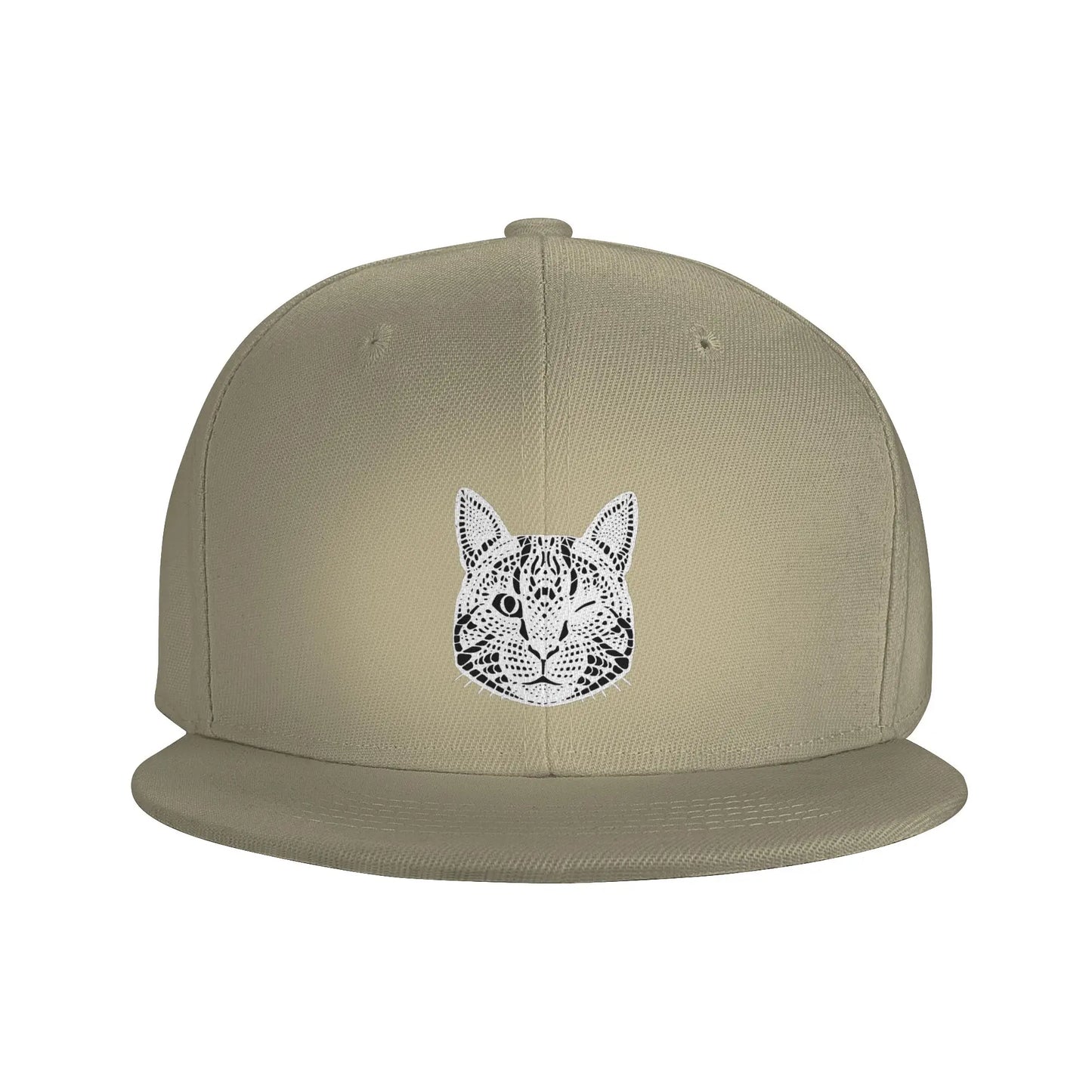 Baby Lasagna Cat Breathable Unisex Snapback Cap