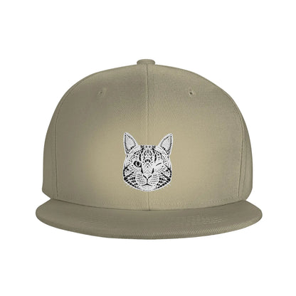 Baby Lasagna Cat Breathable Unisex Snapback Cap