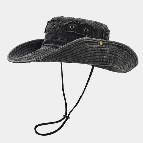 Solid Cotton Four Seasons Bucket Hat
