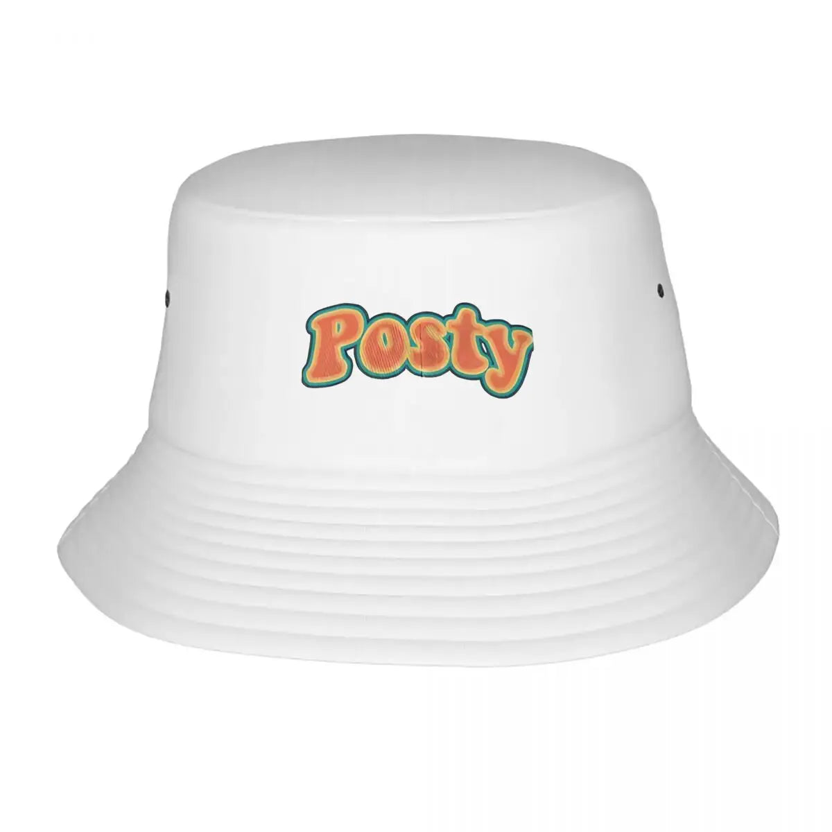 Posty Retro Groovy Fan Text Winter Bucket Hat