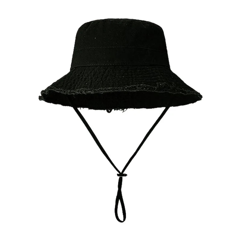 Women's Foldable Retro Travel Fisherman Bucket Hat