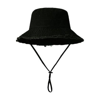 Women's Foldable Retro Travel Fisherman Bucket Hat