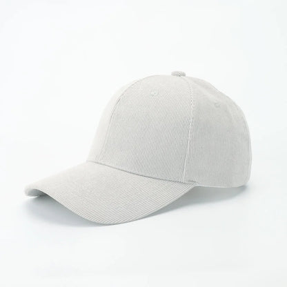 Retro Corduroy Casual Warm Baseball Cap