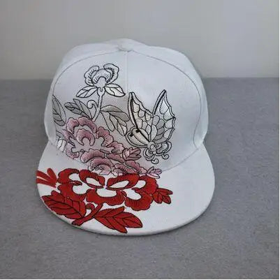 5 Panel 3D Animal Embroidery Snapback Cap