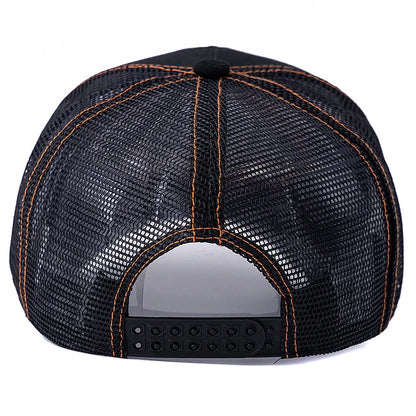 Unisex Summer Fishing Breathable Mesh Baseball Cap