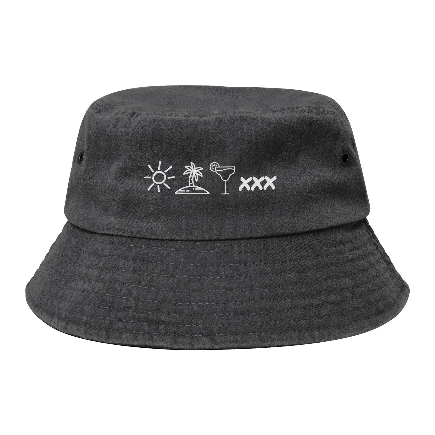 Callaita Bad Bunny Washed Denim Bucket Hat