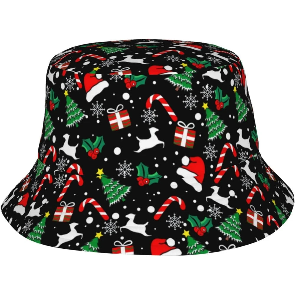 Cute Christmas Tree Holiday Bucket Hat
