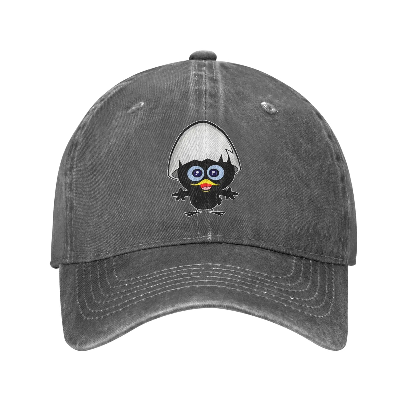 Calimero Washed Denim Hip Hop Adjustable Baseball Cap