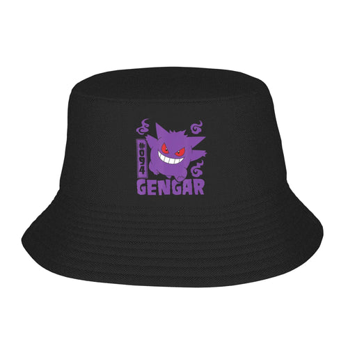 Gengar 904 Casual Outdoor Graphic Hunting Bucket Hat