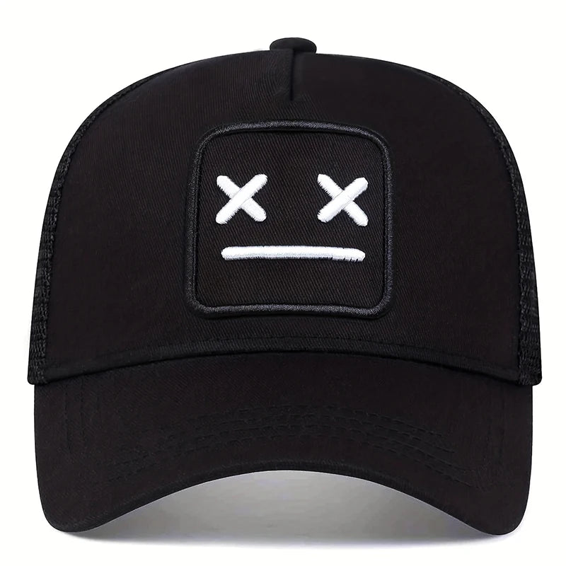 Unisex Xx Embroidery Baseball Net Caps Hip Hop Cap