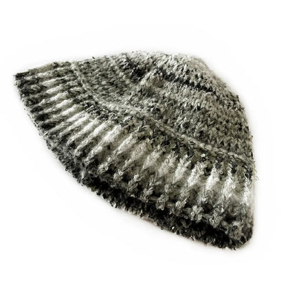 Vintage Wool Acrylic Winter Bucket Hat