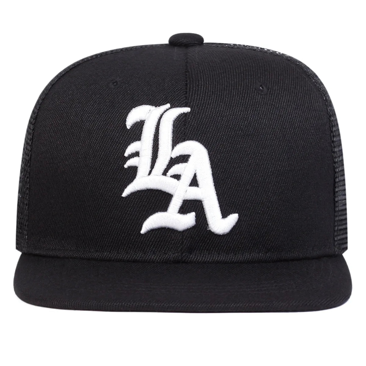 Alphabet Embroidery Snapback Hat Unisex