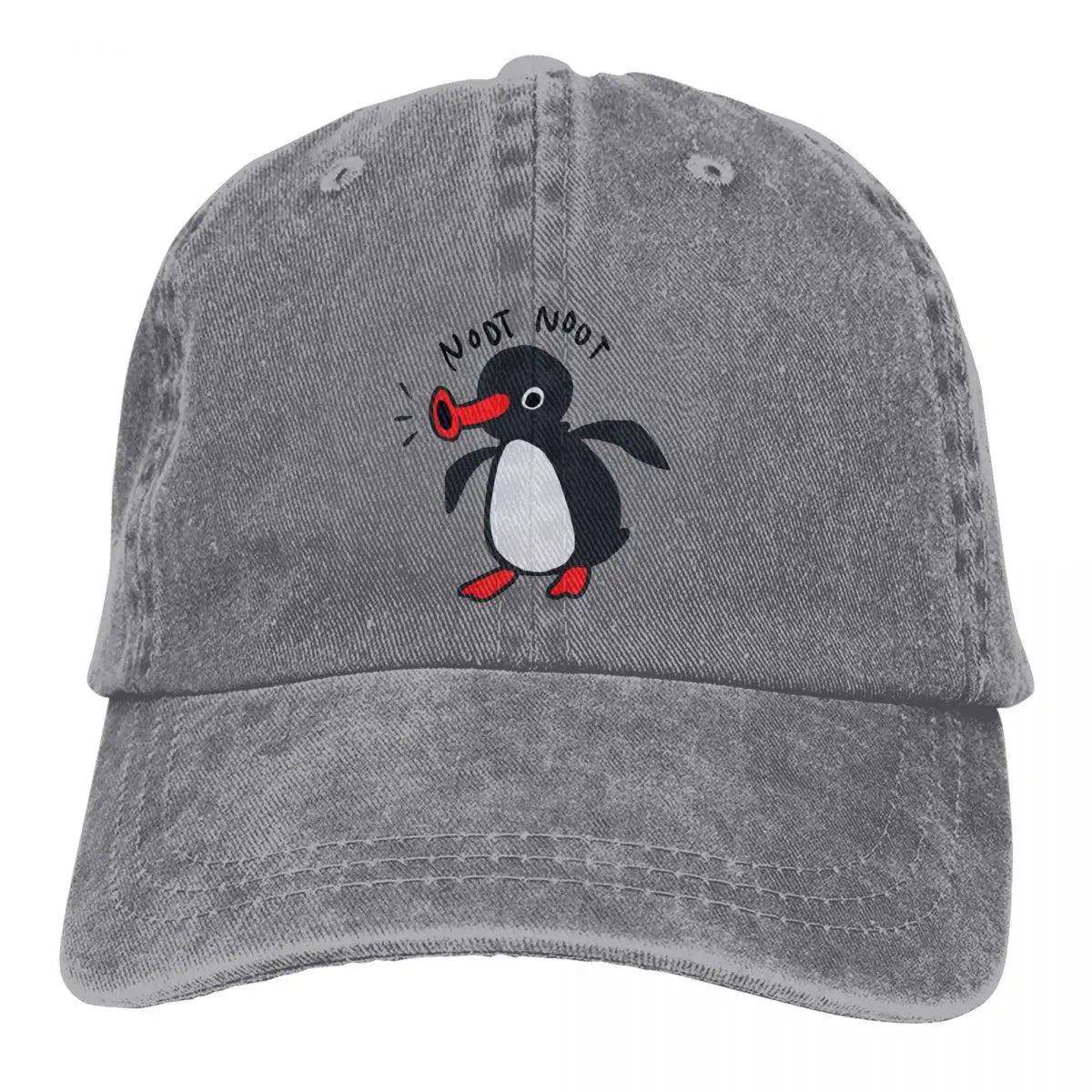 Noot Pingu Penguin Snapback Baseball Cap