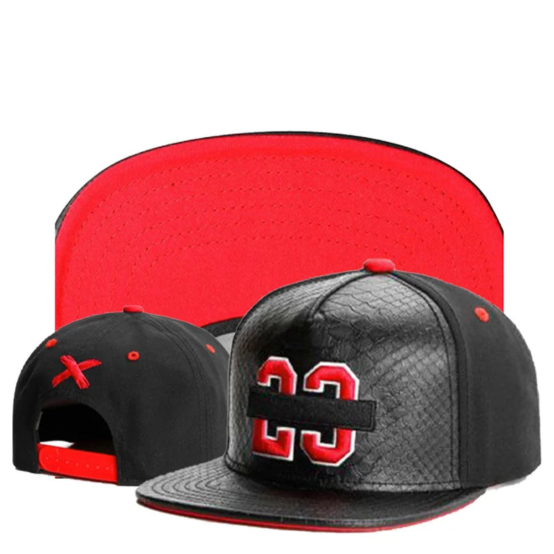 Spring Brand Leather Knight Snapback Cap