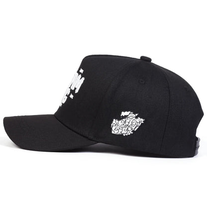 Unisex DREAM BIG Letter Embroidery Baseball Caps