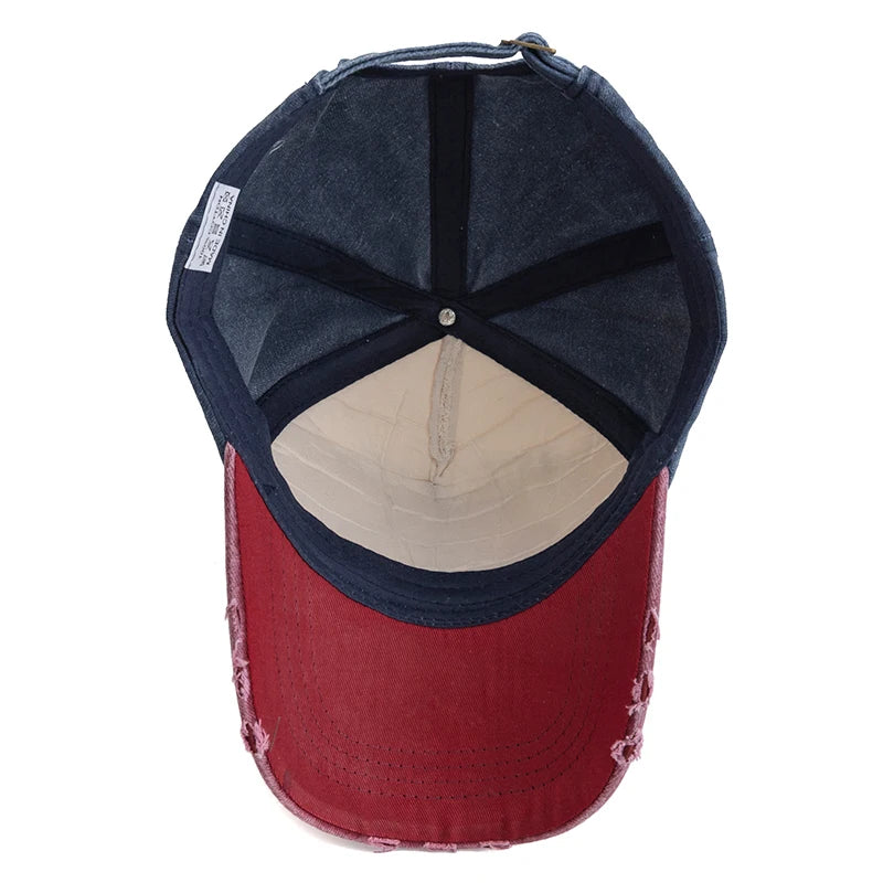Motorcycle Print Hip Hop Snapback Cap