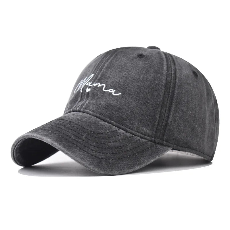 Mom’s Love Printed Outdoor Sunshade Baseball Cap