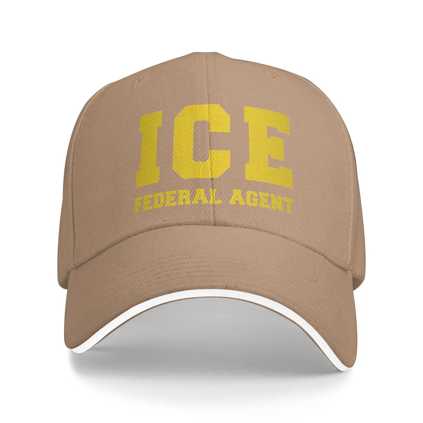 ICE Federal Agent Logo Hip Hop Baseball Cap