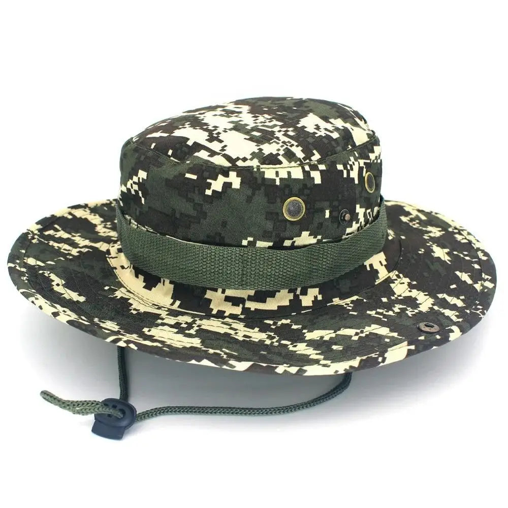 Jungle Cap Camouflage Tactical Caps Military Boonie Hat Men Women