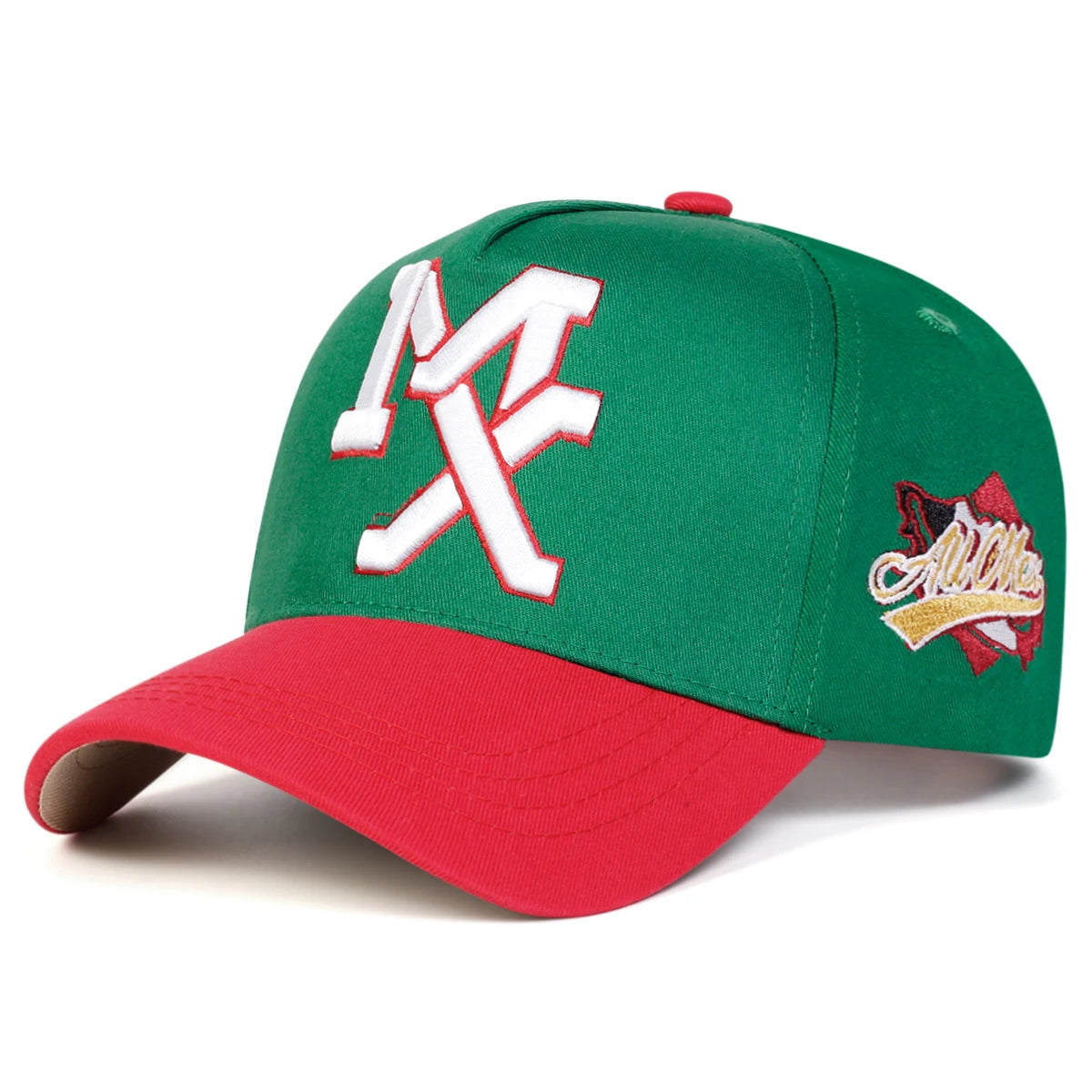 Unisex MX Letter Embroidery Baseball Caps