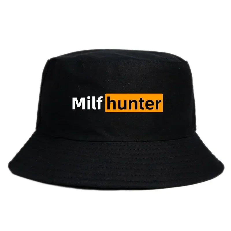Milf Hunter Streetwear Vintage Bucket Hat