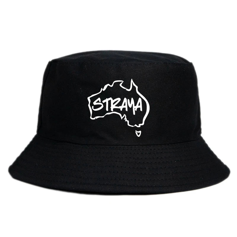 Straya Australia Map Print Bucket Hat