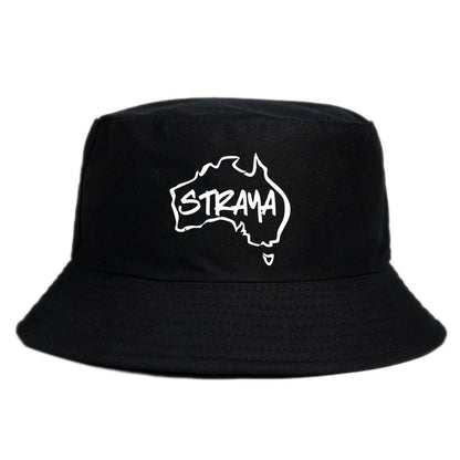 Straya Australia Map Print Bucket Hat