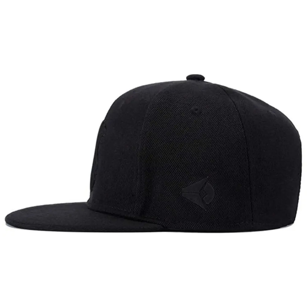 X Embroidered Flat Edge Snapback Hat