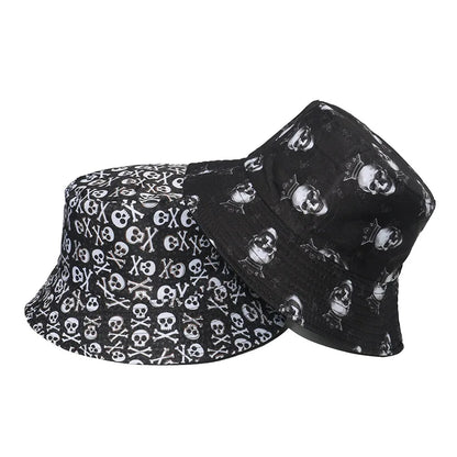Ghost Head Hole Fisherman Hat