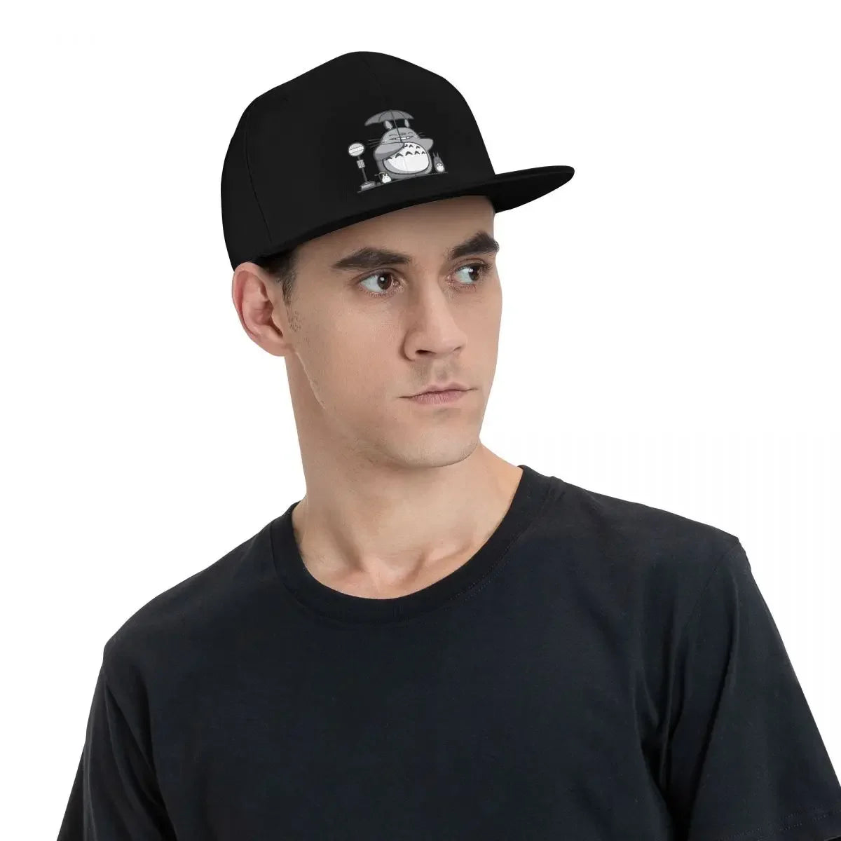 Bring The Umbrella Dark Ghibli Snapback Cap