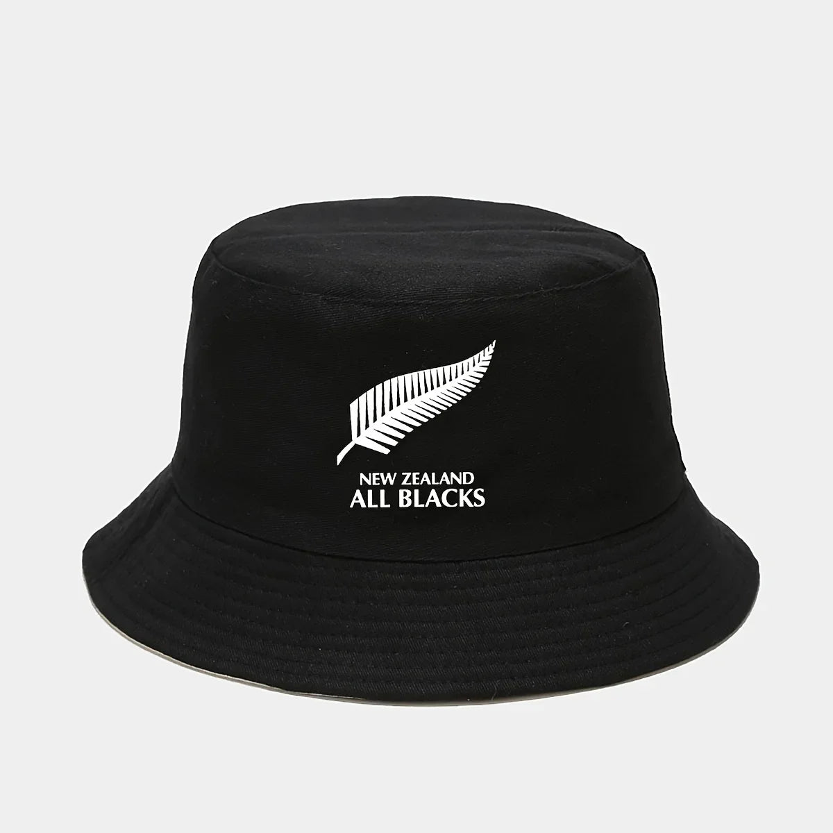 New Zealand All Blacks Printed Foldable Bucket Hat