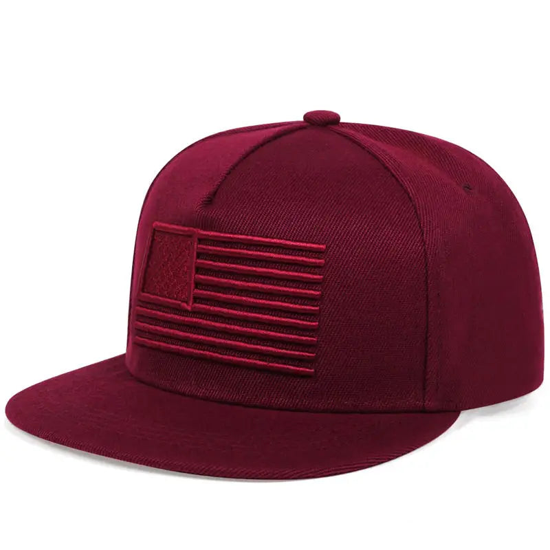Unisex USA Flag Camouflage Baseball Cap