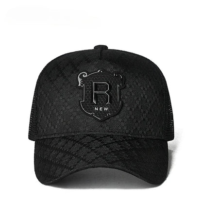 Unisex R Logo Camouflage Baseball Cap