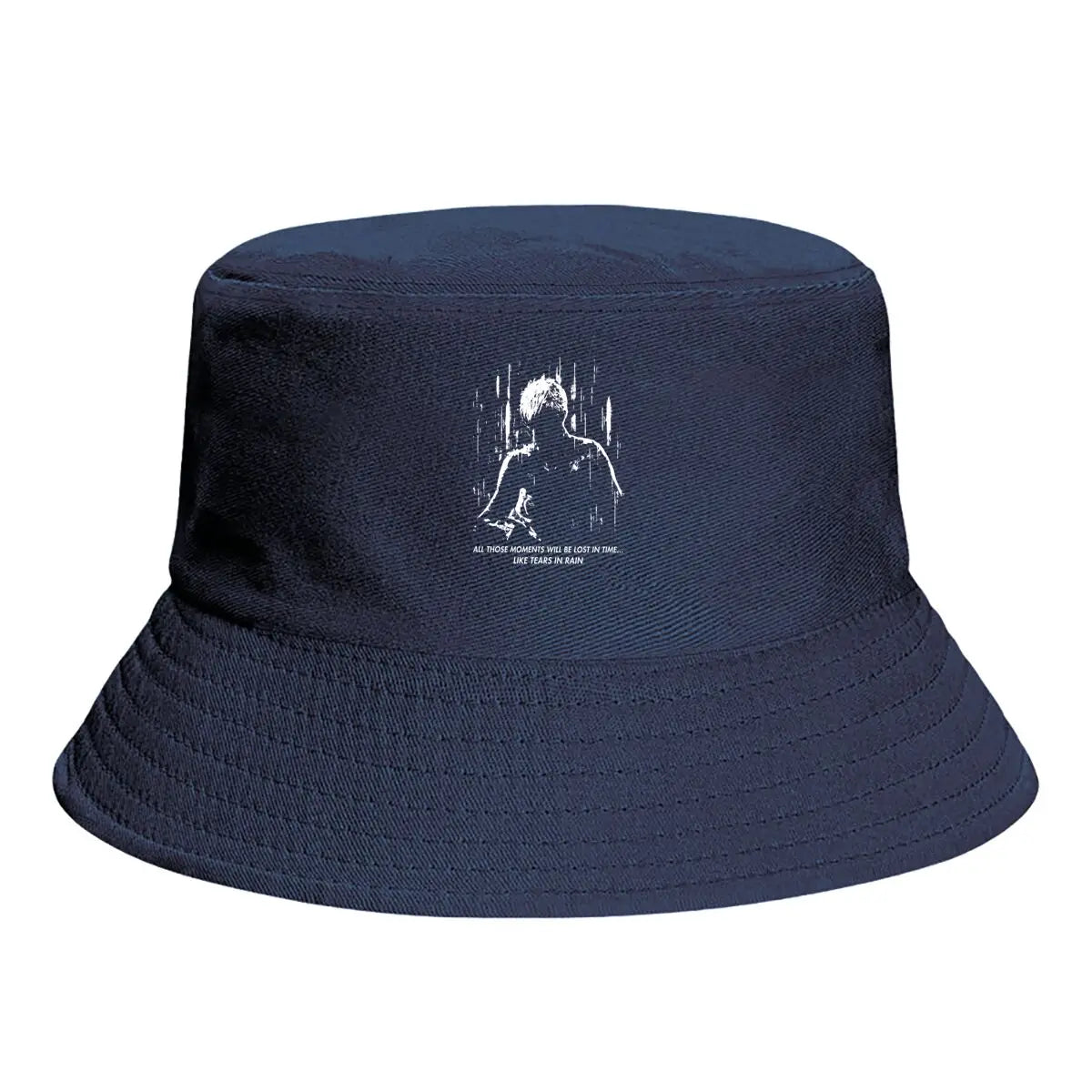 Blade Runner Tears In Rain Quote Bucket Hat