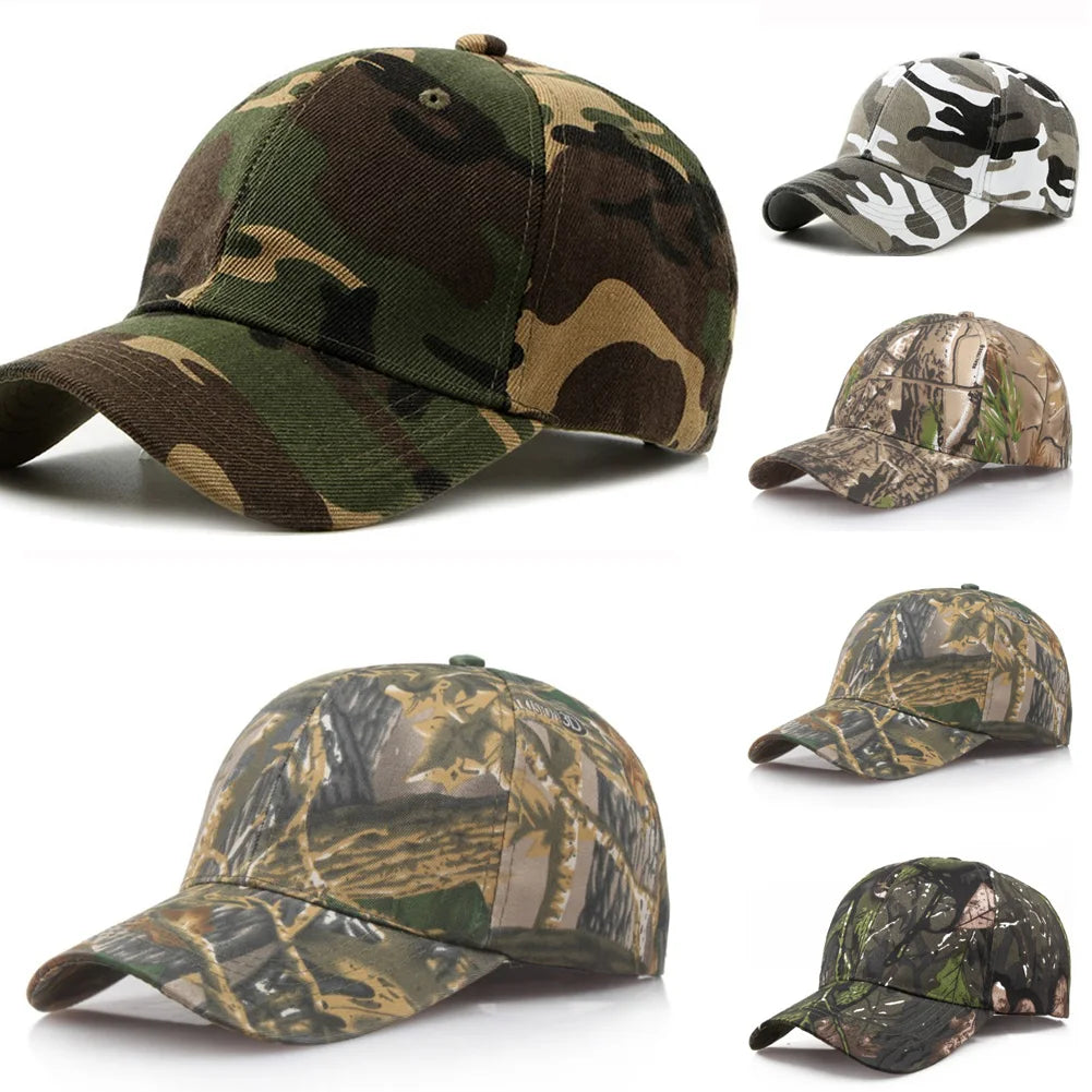 Camo Jungle Leaves Quick Dry Baseball Cap