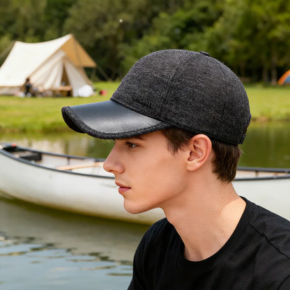 Winter Ear Flap Windproof Baseball Cap