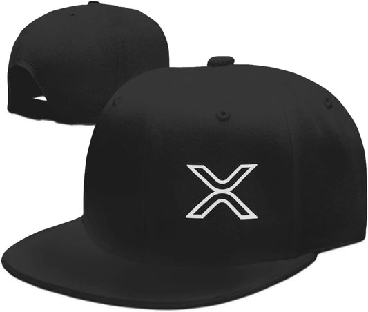 XRP Ripple Trendy Flat Brim Snapback Cap