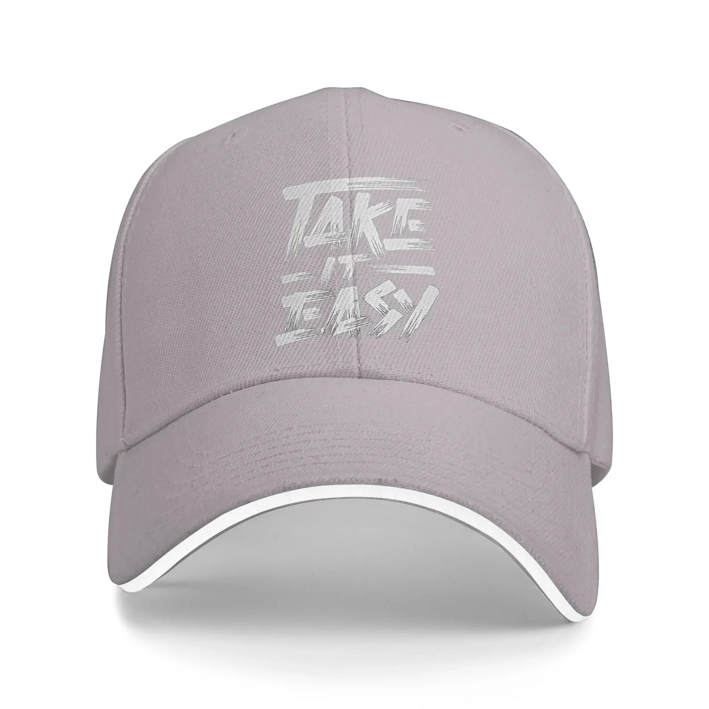 Art Letter Summer Take It Easy Baseball Cap