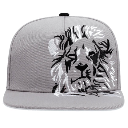 Unisex Lion Eagle Embroidery Hip Hop Baseball Cap