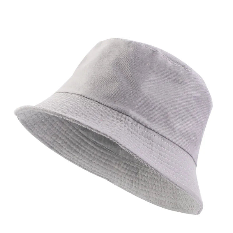 Foldable Solid Outdoor Bucket Hat