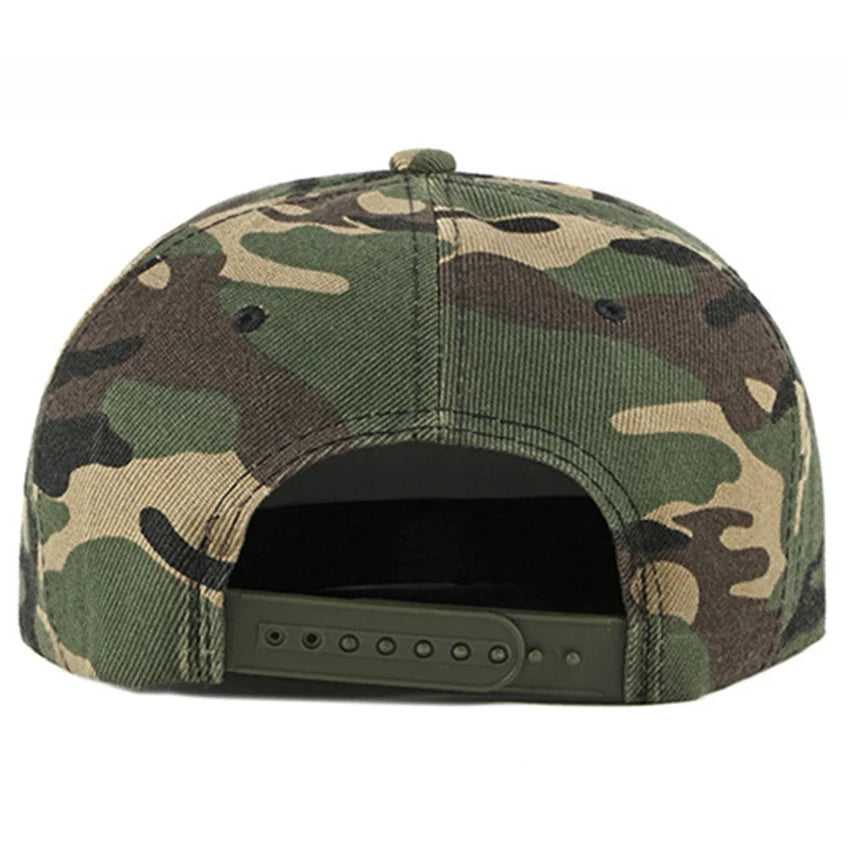Camouflage Hip Hop Snapback Cap