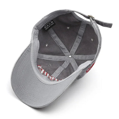 Unisex Vintage Washed “ALWAYS” Embroidered Baseball Cap