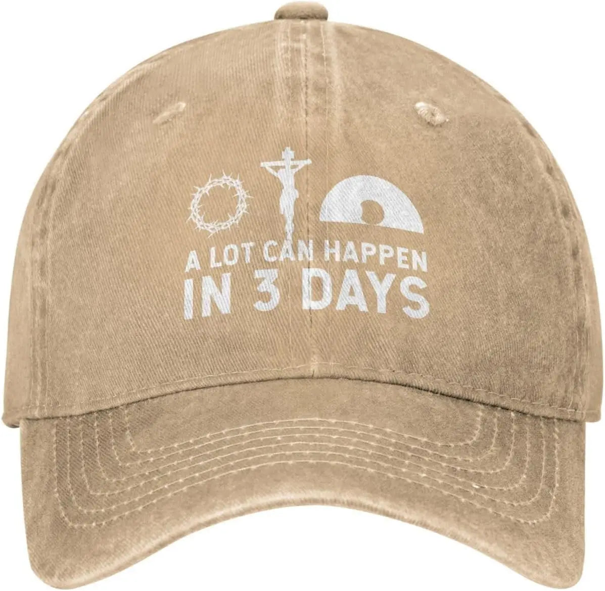 A Lot Can Happen In 3 Days Baseball Cap