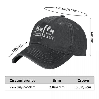 Buffy The Vampire Slayer Distressed Logo Baseball Cap