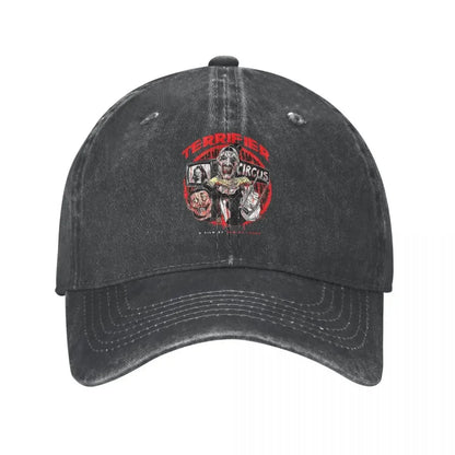 Terrifier Smile Distressed Horror Baseball Cap