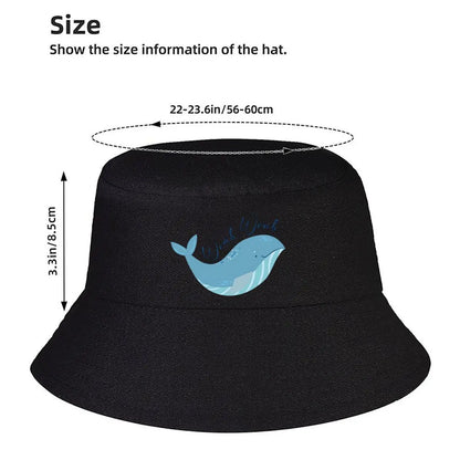 Woah Woah Whale Cute Winter Bucket Hat