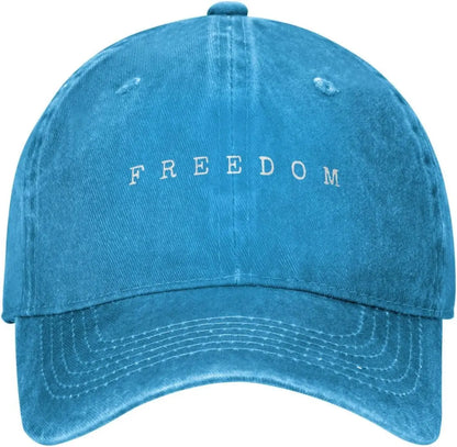 Charlie Kirk Freedom Funny Dad Baseball Cap