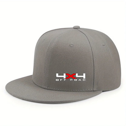 Unisex Adjustable Flat Brim Hip Hop Snapback Hat