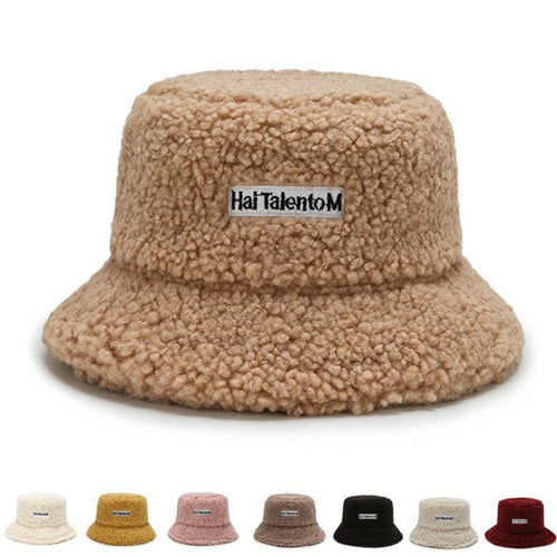 Unisex Warm Fleece Bucket Hat