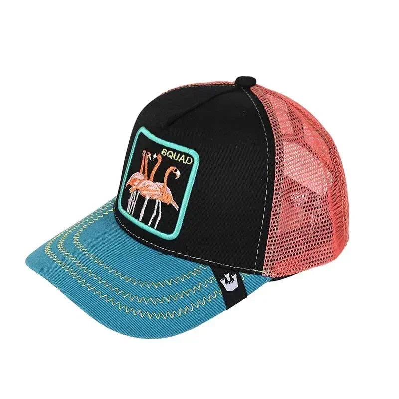 Fashion Animals Cartoon Embroidery Baseball Caps